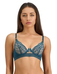 Ava Rose Underwire Bra in Mediterranea