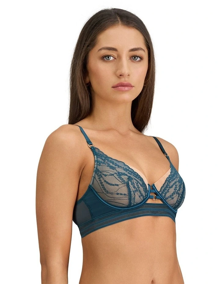 Ava Rose Underwire Bra in Mediterranea image 3