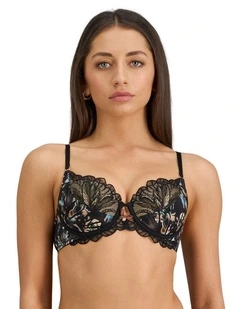 Lost Paradise Contour Bra in Black Print