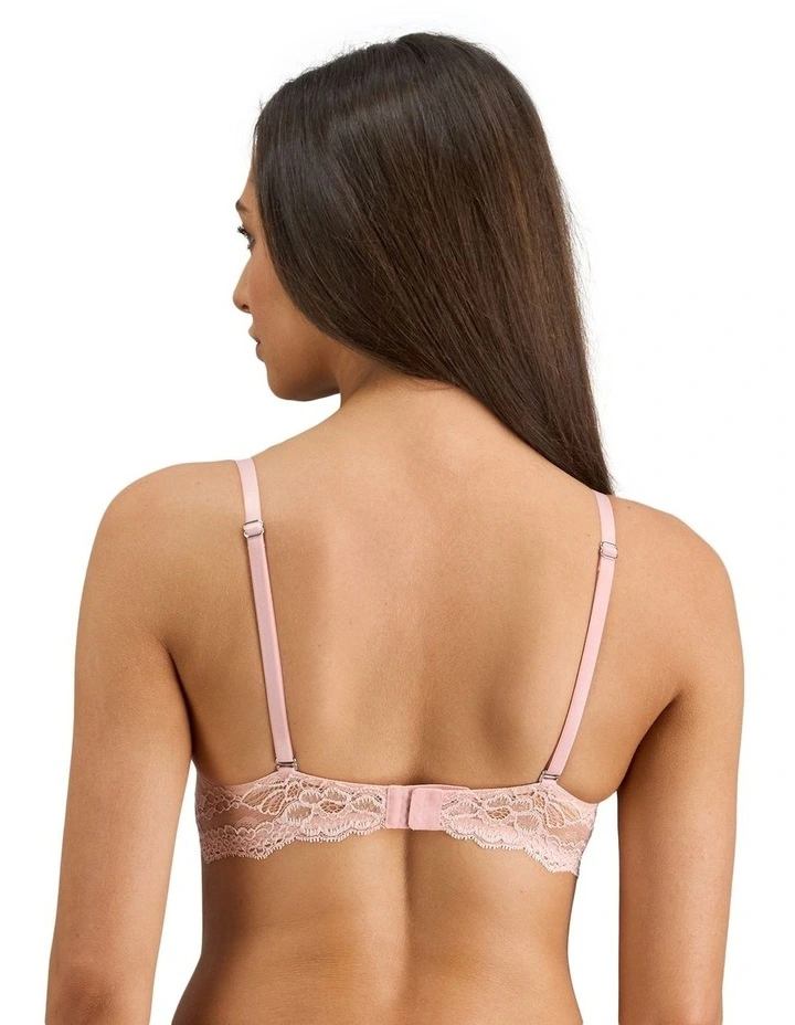 My Fit Lace Push Up Bra in Evening Sand image 2