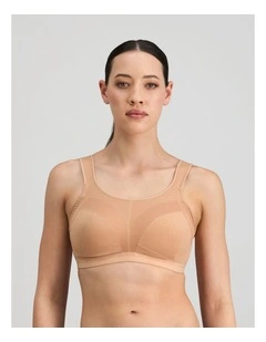 Stamina Wirefree Bra in Latte