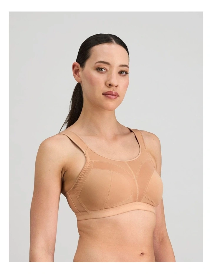 Stamina Wirefree Bra in Latte image 3