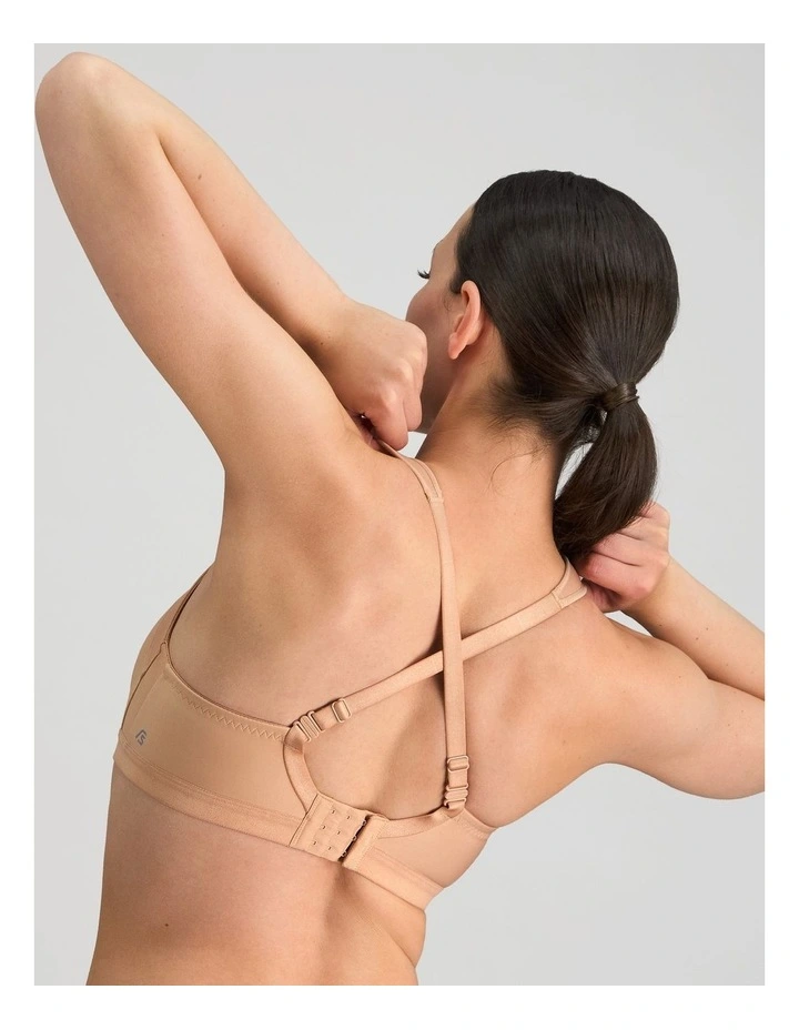 Stamina Wirefree Bra in Latte image 5