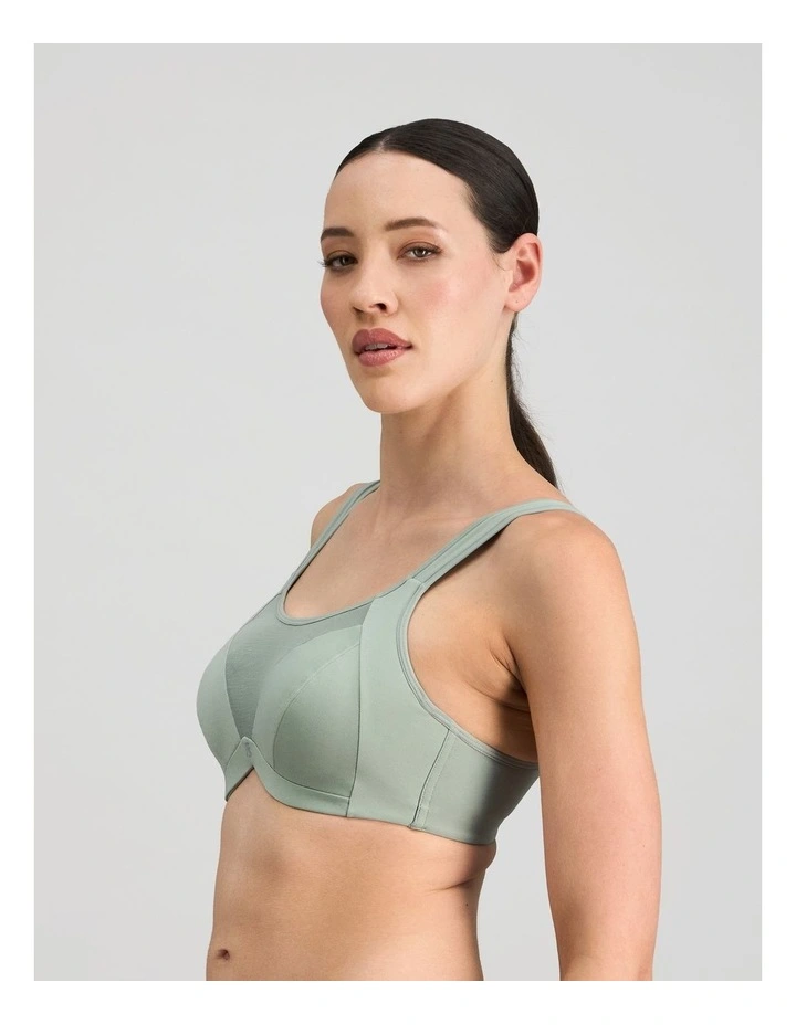 Power Underwire Bra in Iceberg Green image 3
