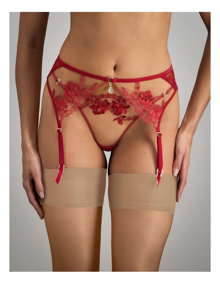 Niara Suspender in Jester Red image 1