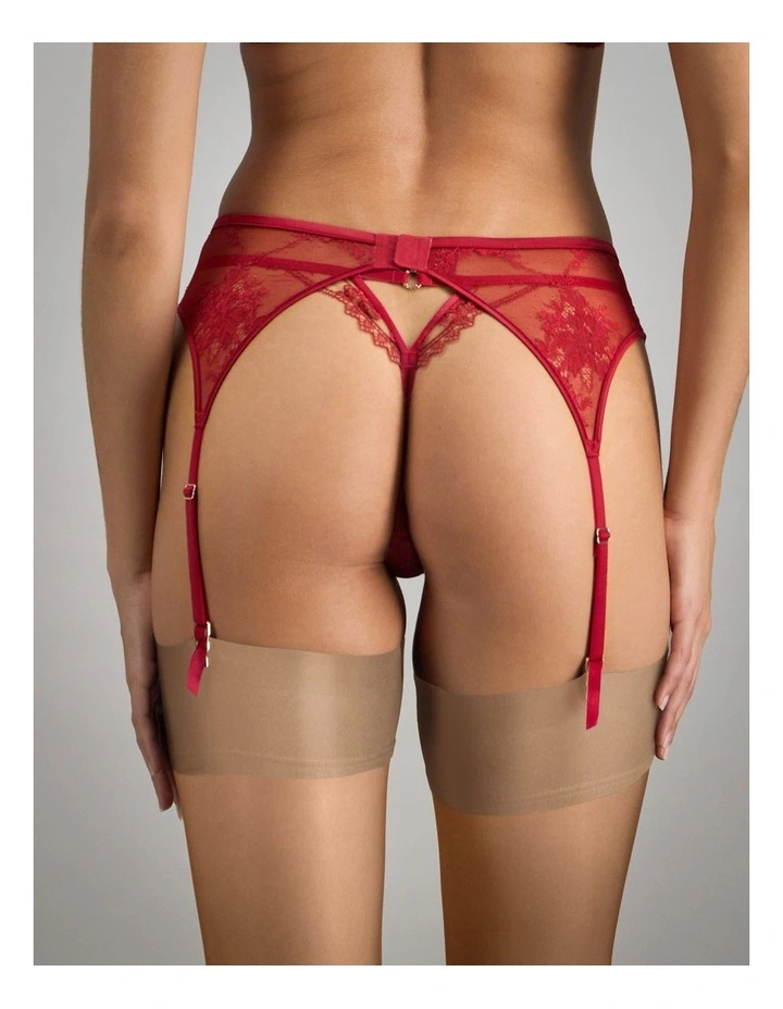 Niara Suspender in Jester Red image 2