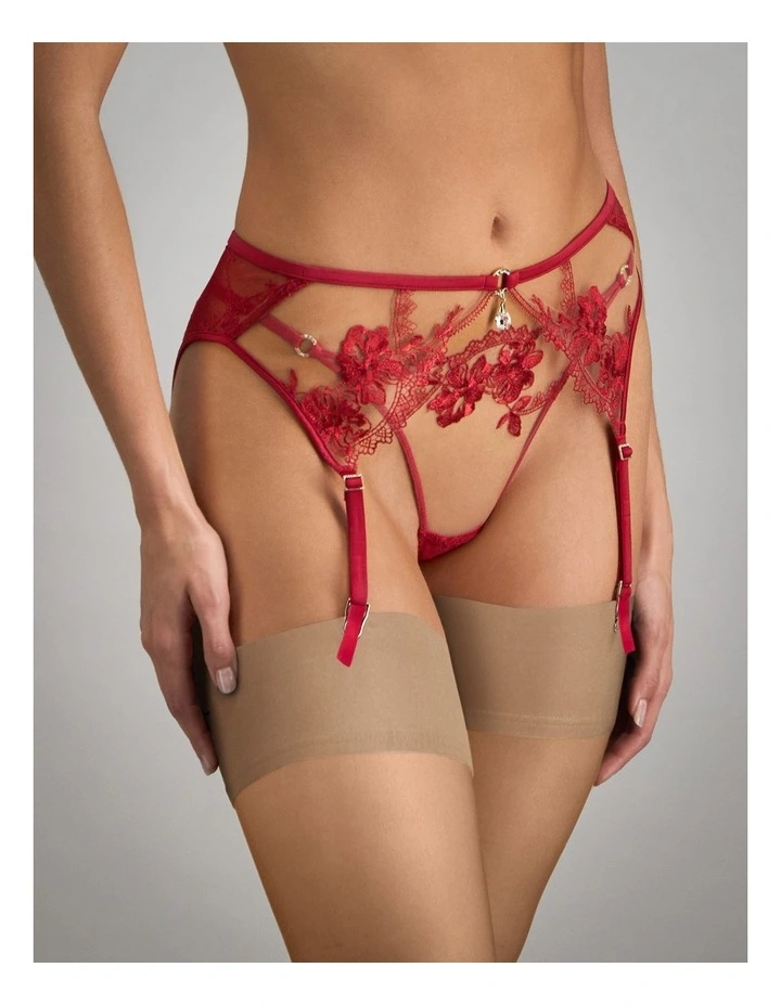 Niara Suspender in Jester Red image 3