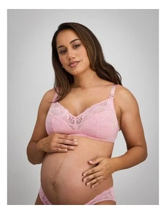Bendon Nurture Maternity Bra in Icy Pink