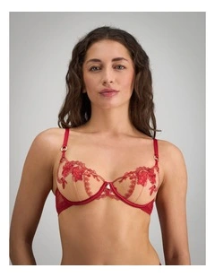 Niara Underwire Bra in Jester Red
