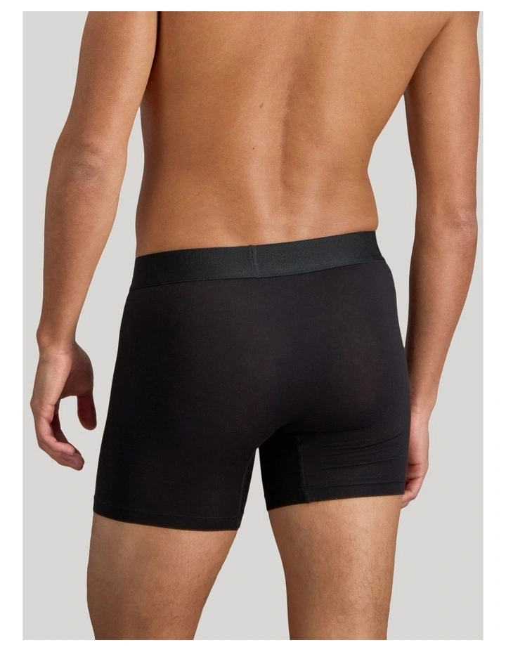 Bamboo Mens Trunk in Black image 2