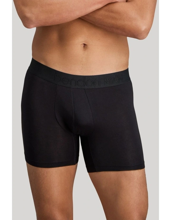Bamboo Mens Trunk in Black image 3