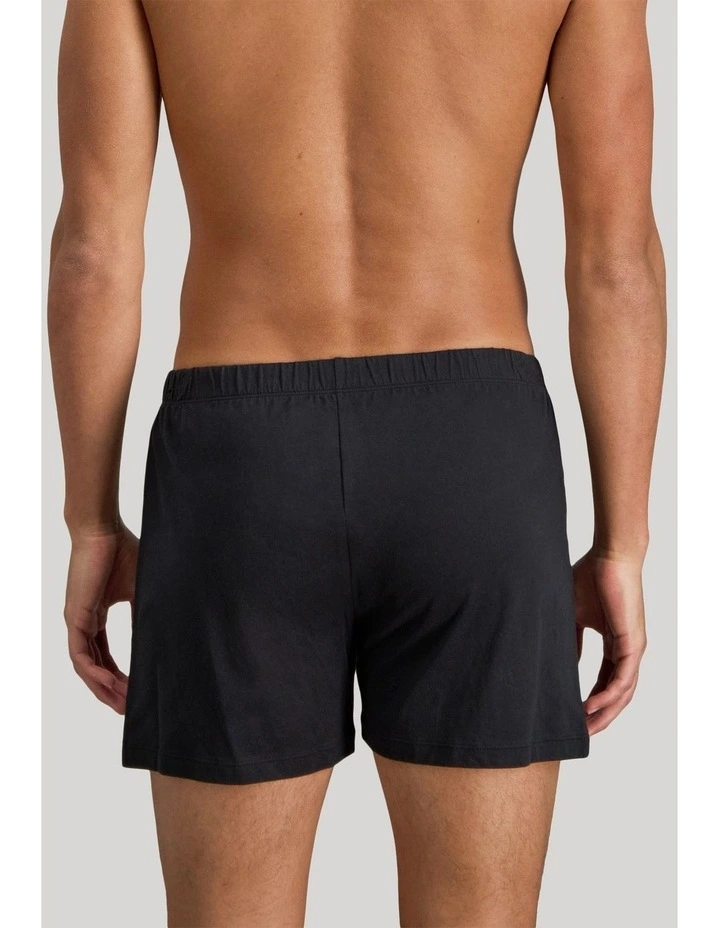 Cotton Basics Mens Trunk in Black image 2