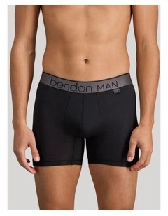 Everyday Active Mens Long Trunk in Black