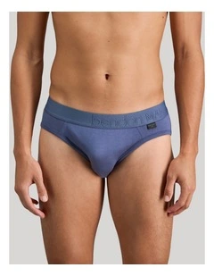 Bamboo Mens Brief in Vintage Indigo