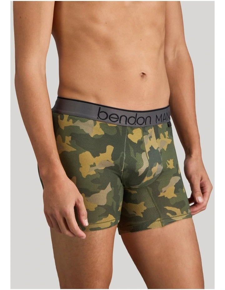 Everyday Active Mens Long Trunk in Kombu Camo image 3
