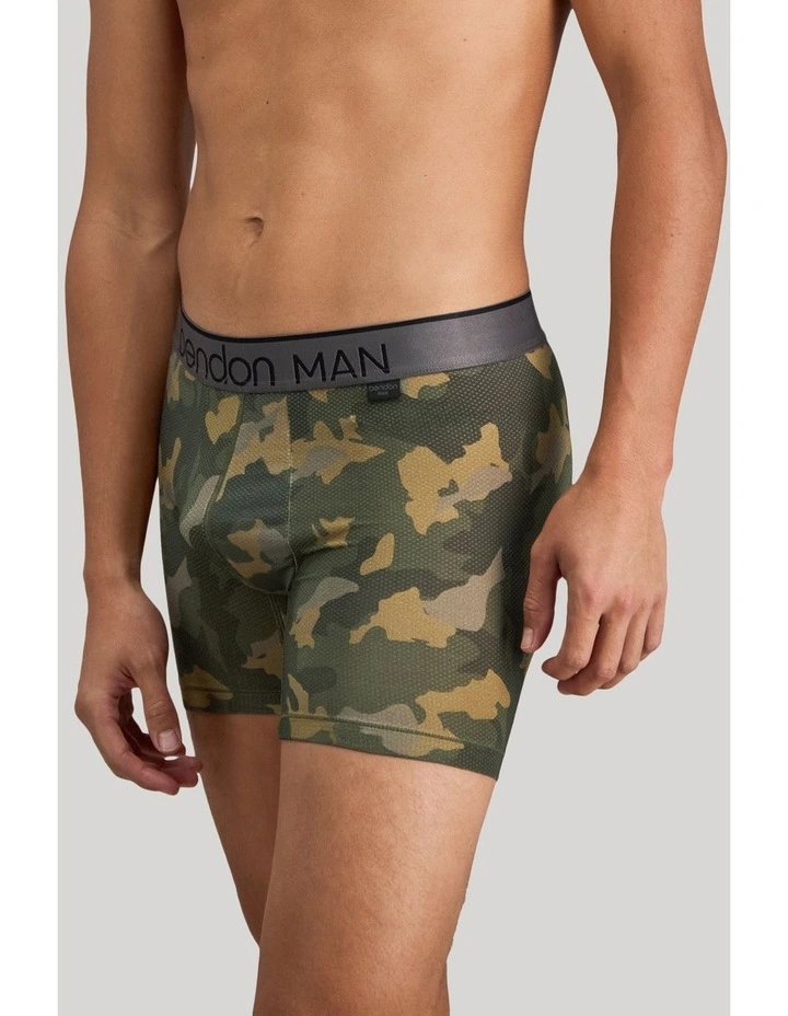 Everyday Active Mens Long Trunk in Kombu Camo image 6