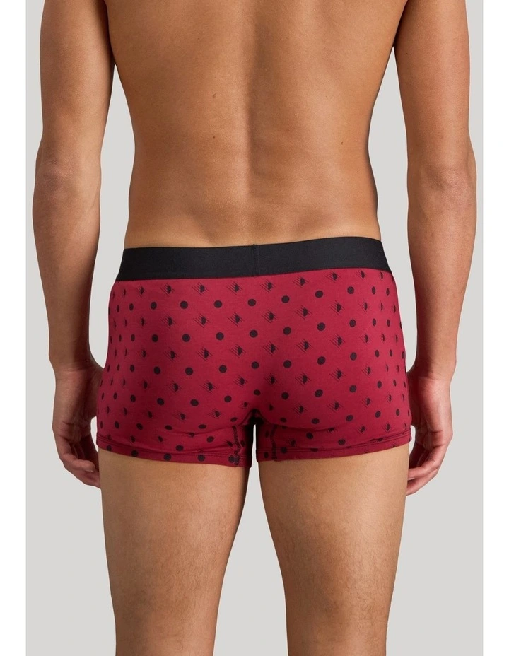 Retros Print Mens Trunk in Disrupted Spot Print image 2