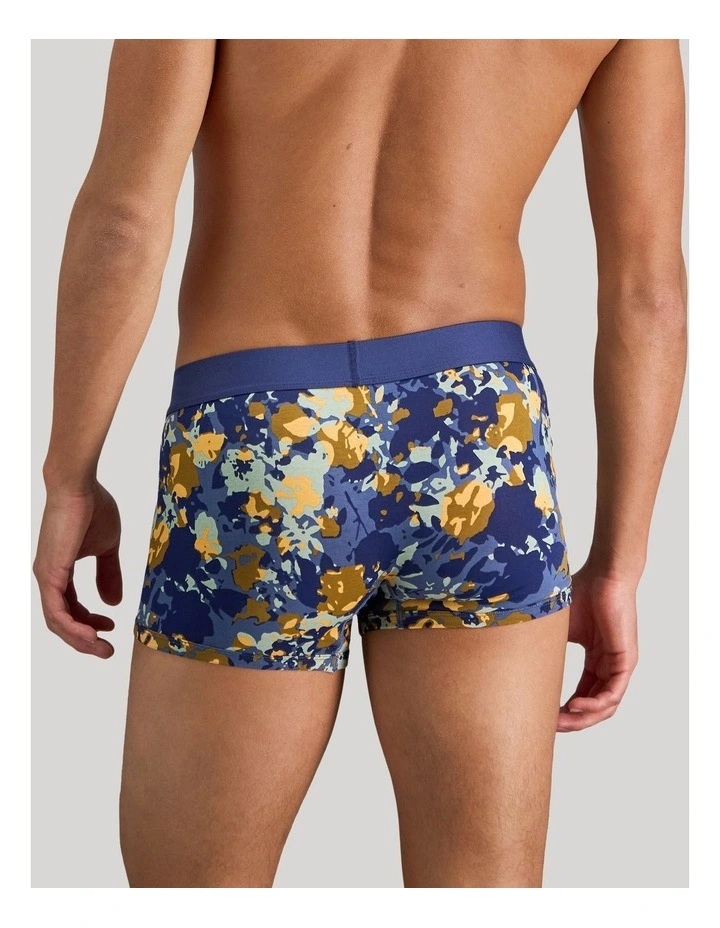 Retros Print Mens Trunk in Wild Camo Print image 2
