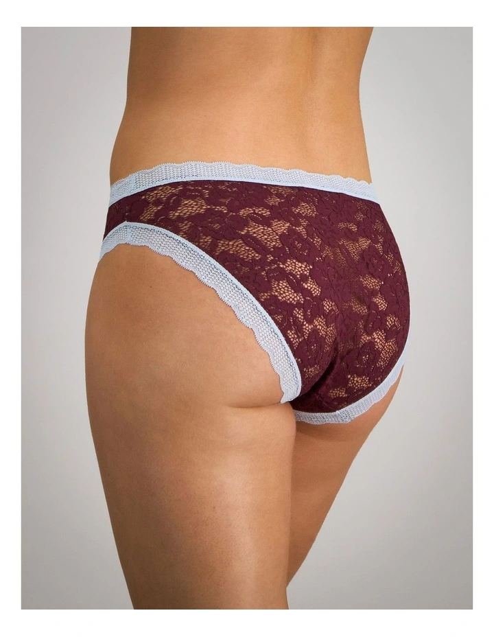 Leo Bikini in Fig/Skyway image 4