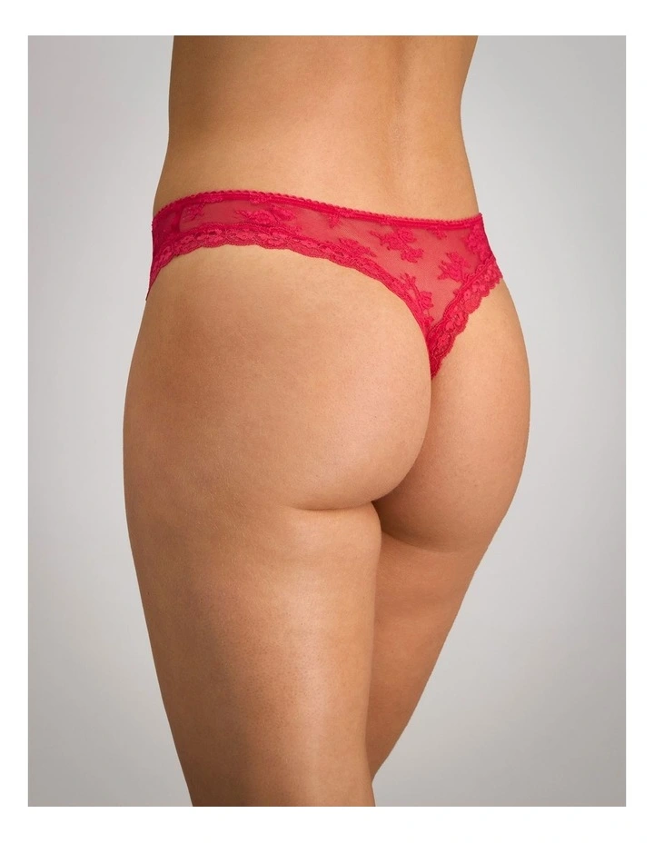 Light Lace Thong in Jazzy image 4