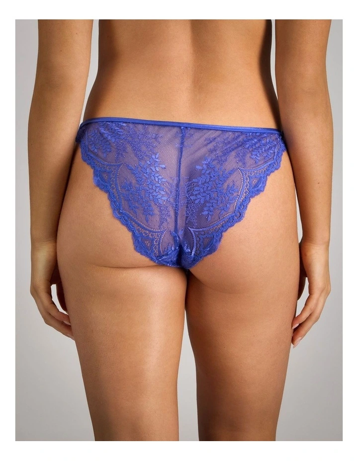 Midnight Muse Tanga in Dazzling Blue image 2