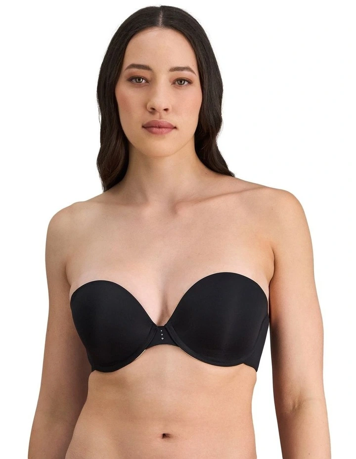 My Fit FMO Smooth Strapless Bra in Black image 1