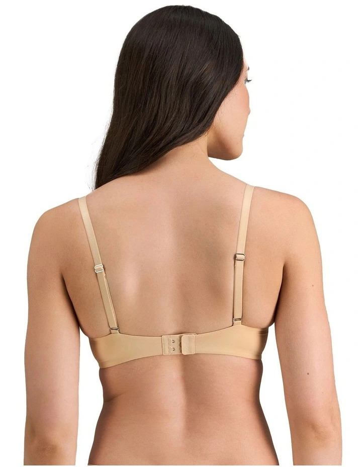 Smooth 200% Boost Push Up Plunge Bra in Frappe image 2