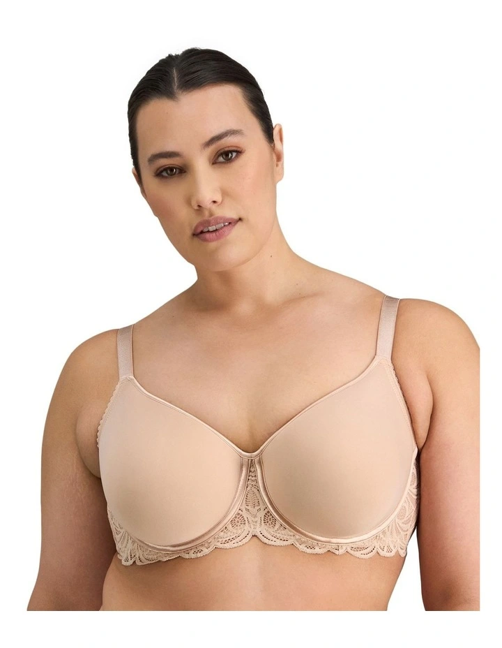 Lace Perfect Contour Bra in Latte image 1