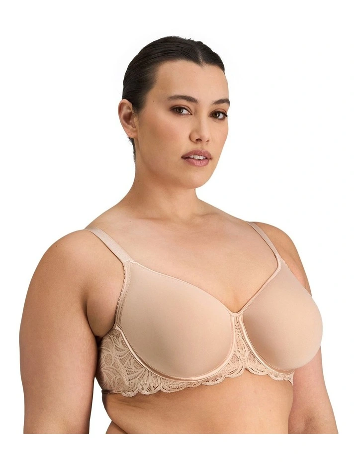 Lace Perfect Contour Bra in Latte image 3