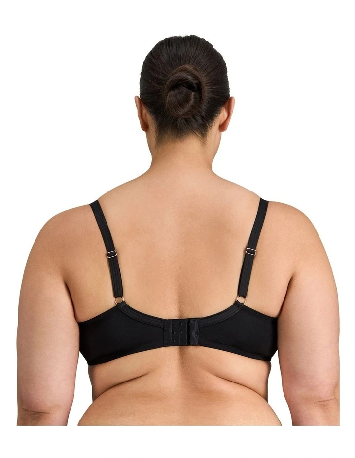 Sculpt Contour Bra in Black image 2