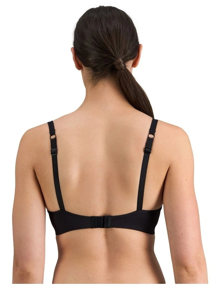 Simply Seamless Contour Bra in Black image 2