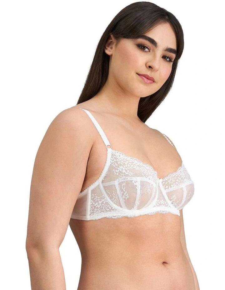 Sofia Underwire Bra in Bright White image 3