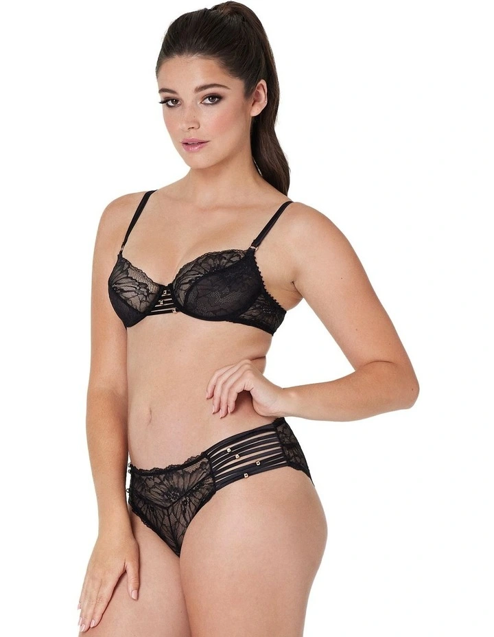 Pleasure State Fae Underwire Bra In Black | MYER