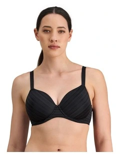Rita Full Coverage Contour Bra in Black