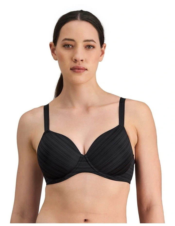 Rita Full Coverage Contour Bra in Black image 1