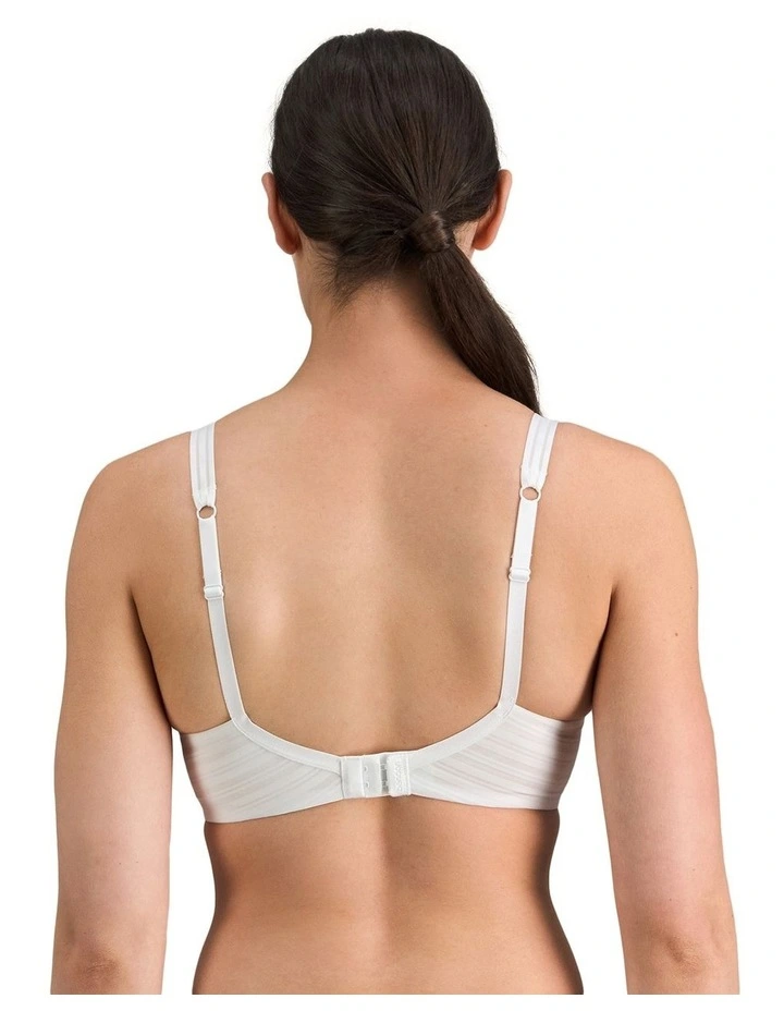 Rita Full Coverage Contour Bra in White image 2