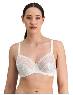 Yvette Underwire Bra in White
