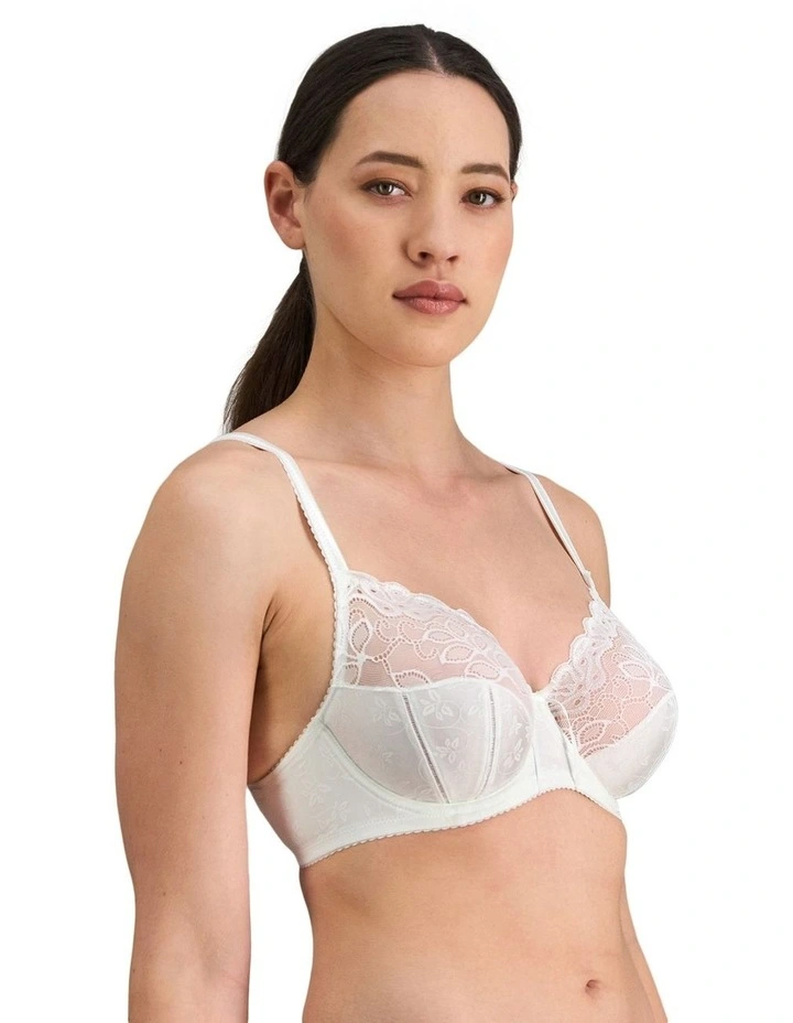 Yvette Underwire Bra in White image 3