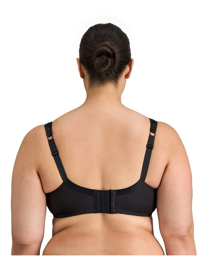 Charlotte Underwire Bra in Black image 2