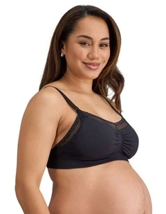 Nurture Maternity Bra in Black