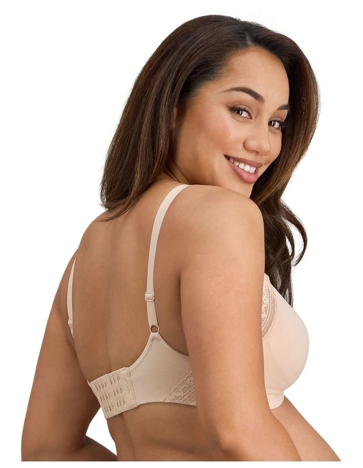 Nurture Maternity Bra in Latte image 2