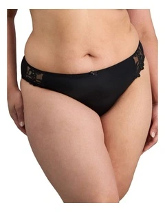 Coral Hikini in Black