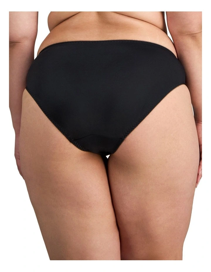 Coral Hikini in Black image 2