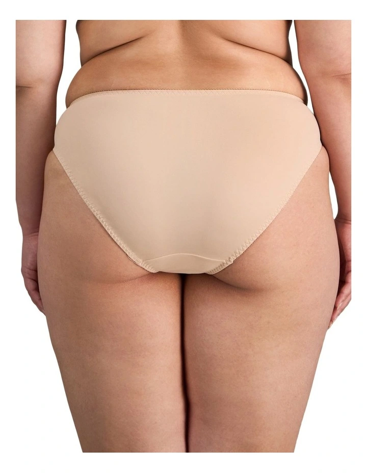 Coral Hikini in Latte image 2