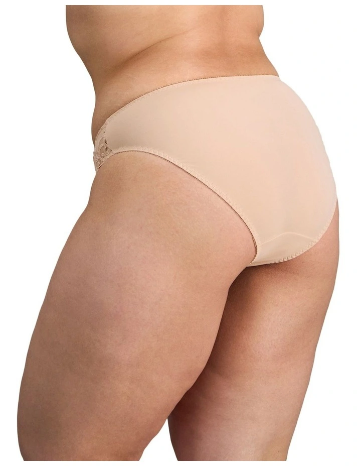 Coral Hikini in Latte image 3