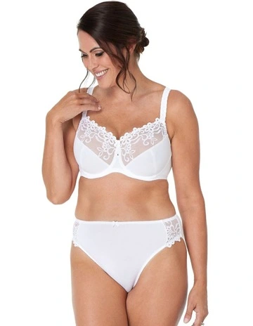 Coral Hikini in White