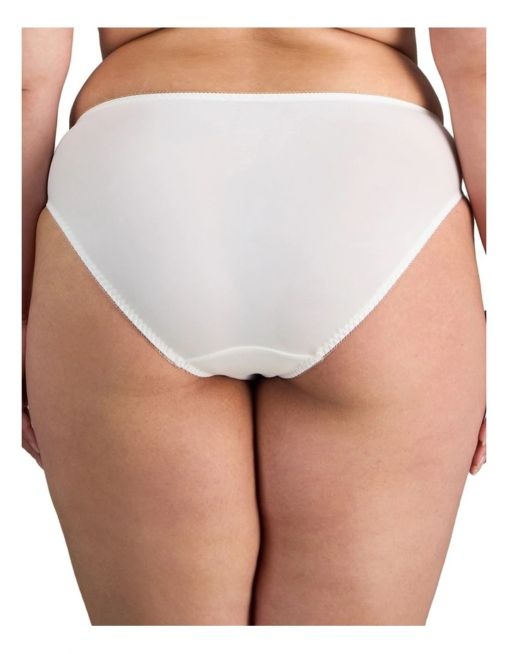 Coral Hikini Brief in White image 2