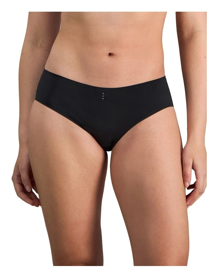 My Fit FMO Smooth Brazilian Brief in Black image 1