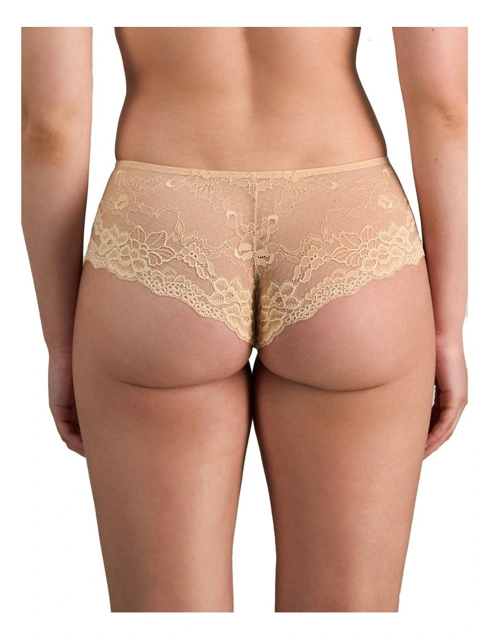 Lace Brazilian Brief in Frappe image 2