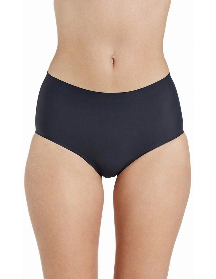 Flo Heavy Midi Brief in Black image 1